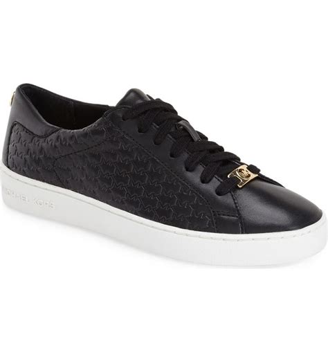 michael kors colby sneaker zwart|Michael Michael Kors Colby Embossed Signature Logo Sneakers .